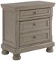 Signature Design by Ashley® Lettner 6-Piece Light Gray King Panel Bed Set-2