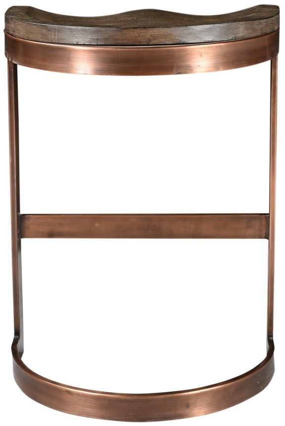 Moe's Home Collection Bancroft Copper Grey Counter Stool-1