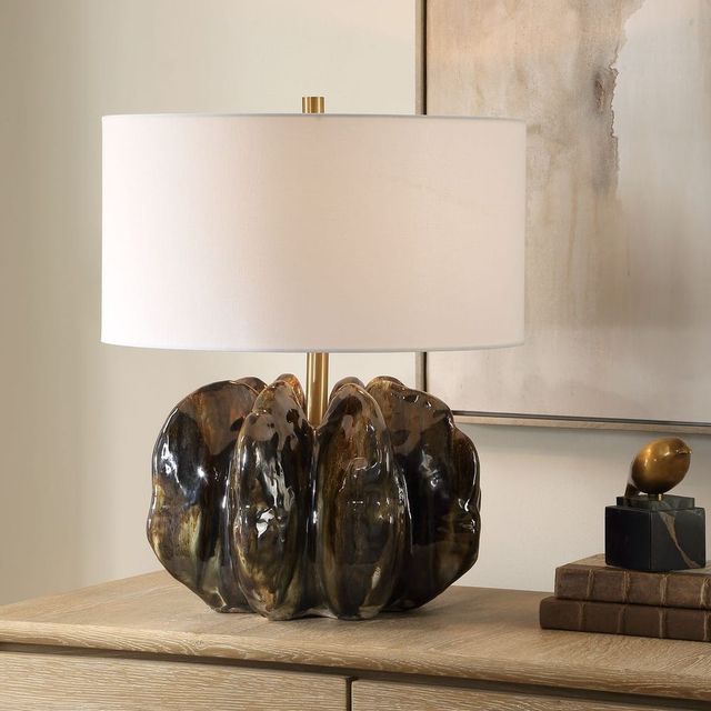 Uttermost® Jaudon Brown Table Lamp-1