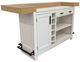 Parker House® Americana Modern Weathered Natural Dining Bar with Cotton Base-2