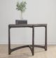 Liberty Furniture Cascade Gray Sofa Table with Wirebrush Rustic Brown Base-1