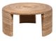 Coaster® Artina Natural Brown Round Coffee Table-0