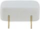 Forty West Oneil White Ottoman-2