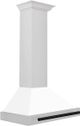 ZLINE Autograph Edition 30" White Matte Wall Mounted Range Hood -3