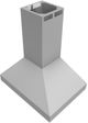 Vent-A-Hood® 36" Stainless Steel Air Recover System (ARS) Duct-Free Euro-Style Island Range Hood-1