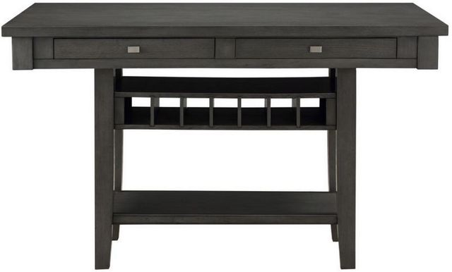 Mazin Furniture Baresford Gray Counter Height Dining Table-1