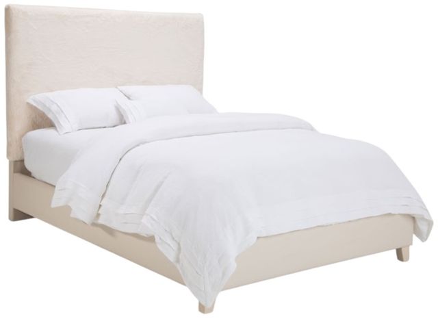 Michael Amini® A La Carte Emerson Powder Eastern King Upholstered Panel Bed-0