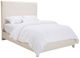 Michael Amini® A La Carte Emerson Powder Eastern King Upholstered Panel Bed-0