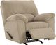 Fauteuil inclinable à bascule manuel SimpleJoy  de Signature Design by Ashley® - Sable-1