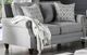 Furniture of America® Giovanni Gray Sofa and Loveseat-3