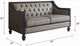 ACME Furniture House Beatrice Black/Tan Loveseat-2