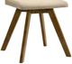 Armen Living Gina Brown/Sand Dining Chair-4