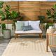 Nourison Home™ Tulum Cream 5'x7' Style 4 Area Rug-1