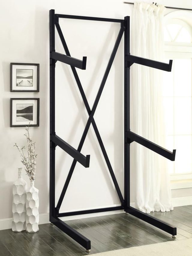 Coaster® Duarto Black 3-tier Sofa Display Rack-1