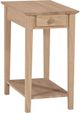 John Thomas Furniture® Customizable Select Unfinished Narrow End Table-0