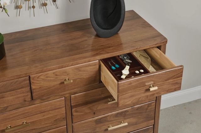 Kincaid® Monogram Walnut 9-Drawer Dresser-3