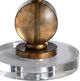 Crestview Collection Mandalay Gold Stylized Palm Fronds Table Lamp-2
