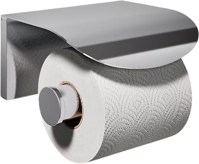 KOHLER® Avid® Polished Chrome Covered Toilet Paper Holder-1