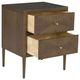 Fairfield® Maxwell Caramel Petite Nightstand-4