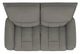 La-Z-Boy® Greyson Blue Grey Leather Power Reclining Loveseat with Headrest-4