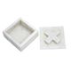 A & B Home White Marble Box-4