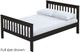 Crate Designs™ Furniture Espresso Full Mission Bed-0