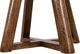 International Furniture Direct Silver Brown Round Dining Table-4