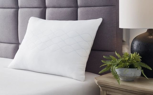 Sierra Sleep® by Ashley® Zepher 2.0 Set of 4 White Standard Pillows-2
