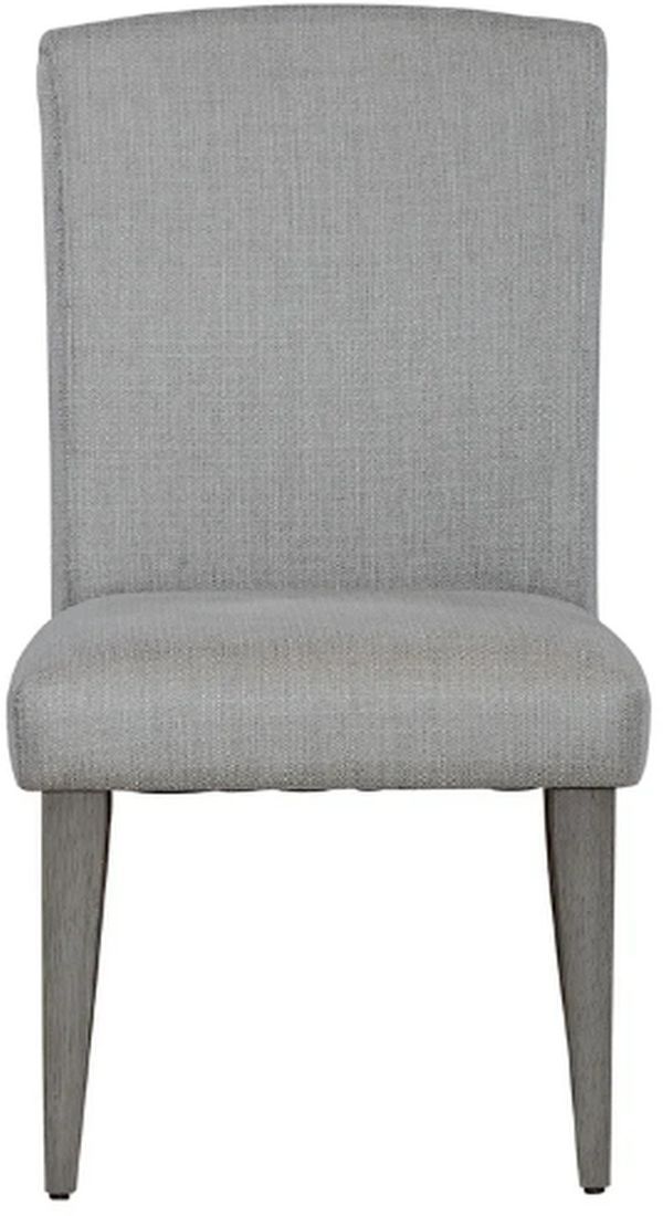 Liberty Furniture Palmetto Heights Driftwood/Two-Tone Shell White Upholstered Side Chair-2