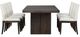 Steve Silver Co. Evan 7-Piece Walnut/White Dining Table Set-0
