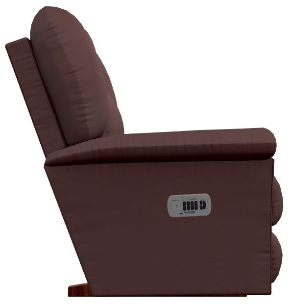 La-Z-Boy® Jasper Garnet Power Rocking Recliner with Headrest and Lumbar-2