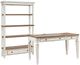 Signature Design by Ashley® Realyn 2-Piece White/Brown Home Office Set-0