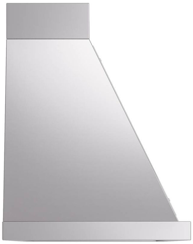 Ilve® Nostalgie II Noblesse 60" Stainless Steel Wall Mounted Range Hood with Chrome Trim-2
