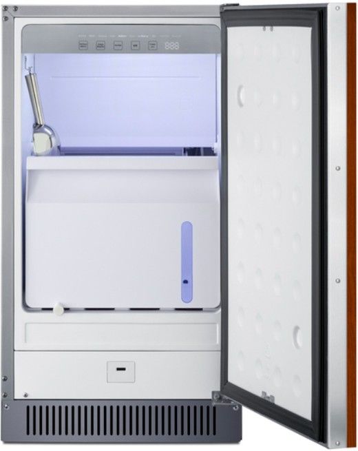 Summit® 18” 60 lb Panel Ready ADA Compliant Outdoor Icemaker-1