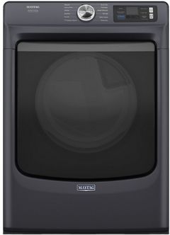 Maytag® 7.4 Cu. Ft. Midnight Steel Front Load Gas Dryer 