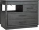aspenhome® Preston Urbane Gray Workstation Combo File with Lift Top-0