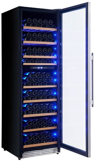 FORNO® Avellino 24" 16 Cu. Ft. Stainless Steel Wine Cooler-2