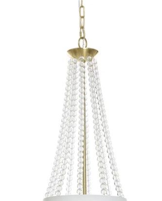 StyleCraft Dann Foley Lifestyle Polished Brass Pendant Lamp-1