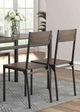 Coaster® Lana 5-Piece Dark Brown Dining Table Set-1