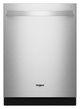 Whirlpool® 24" Fingerprint Resistant Stainless Steel Top Control Built-In Dishwasher  with Total Coverage Wash Action and Auto Open Air Dry-0