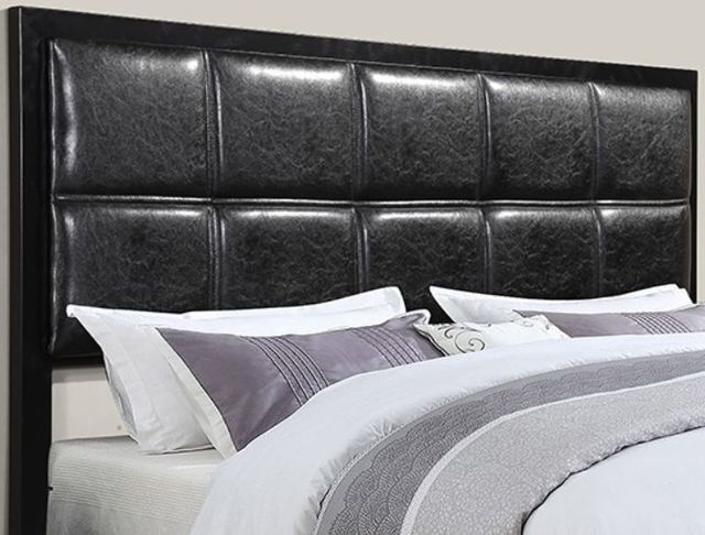 Milton Greens Stars Black Queen Metal Platform Bed-2