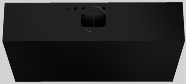 Vent-A-Hood® 54" Black Wall Mounted Range Hood-2