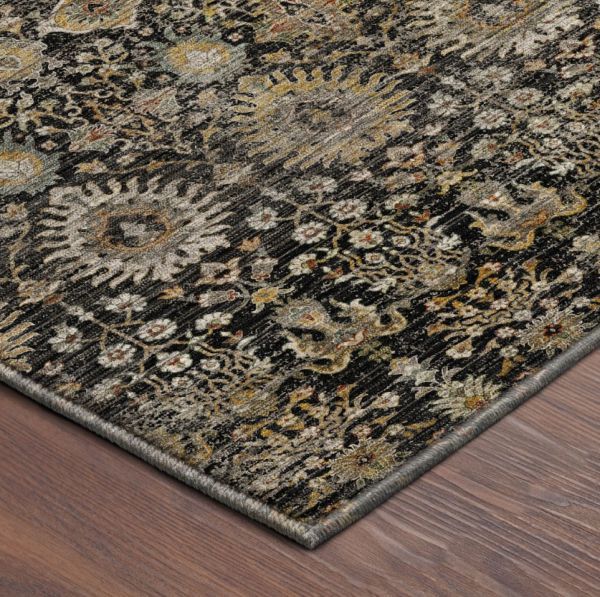 Dalyn™ Rug Company Aristo AR9 Black 5'x8' Area Rug-4