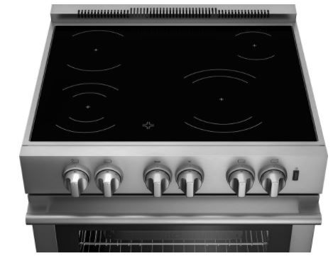 Blomberg­® 30" Stainless Steel Slide In Electric Range-2