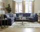 Behold™ Home Dakota 3-Piece Navy U-Shaped Sectional-1
