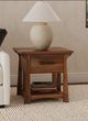 A-America® Eldora Saddle Brown End Table-1
