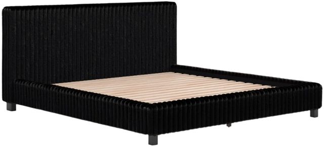 Signature Design by Ashley® Zuraleus Black King Upholstered Bed-0