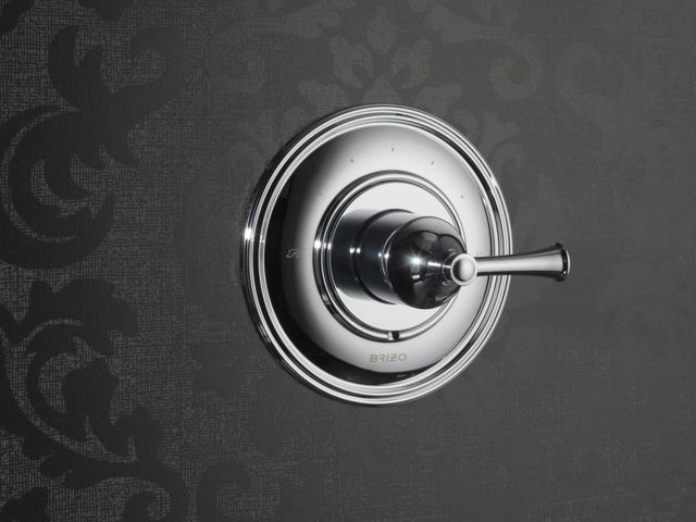 Brizo Baliza® Polished Chrome Sensori® Thermostatic Valve Trim-1