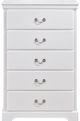Mazin Furniture Seabright White Chest-1