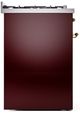 Ilve® Nostalgie II Series 30" Burgundy Pro Style Dual Fuel Range-2